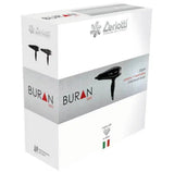 Phon professionale Ceriotti modello BURAN TOURMALINE 3800. LEGGEREZZA, POTENZA, STILE.